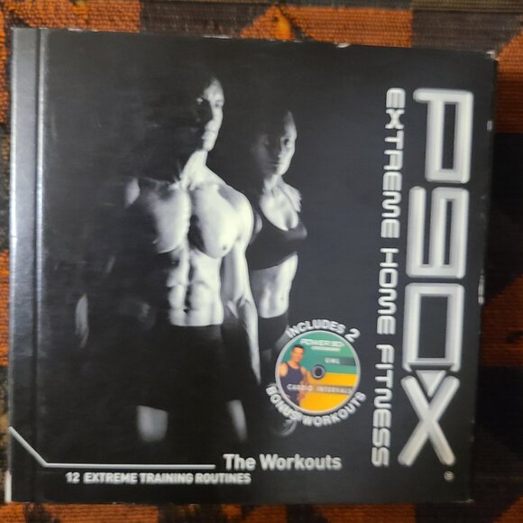 P-90X Extreme Home Fitness Workouts In Box W/ 13 DVD's Fitness Guide & Plan - Picture 6 of 11
